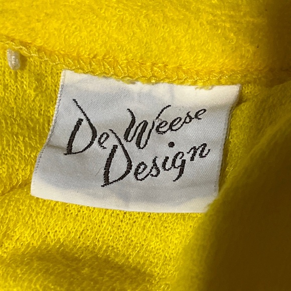 Vintage 70’s DeWeese Design Terry Dress Coverup - Picture 5 of 7